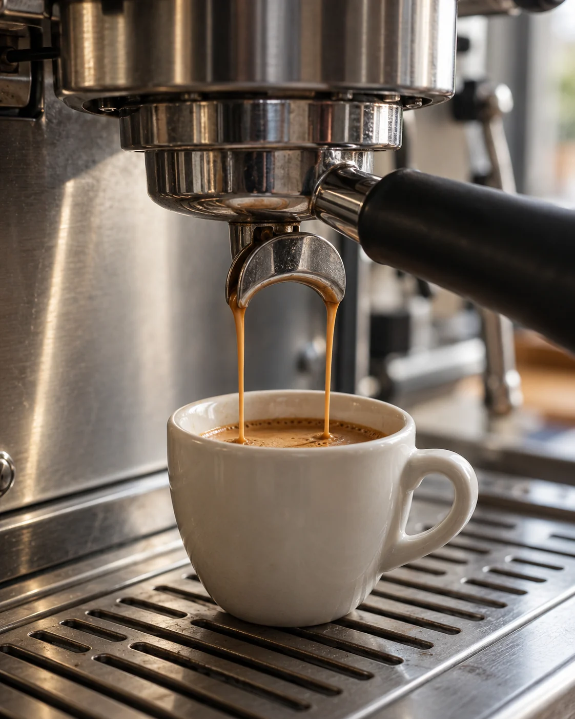 Przygotowanie espresso - zdjęcie ilustracyjne